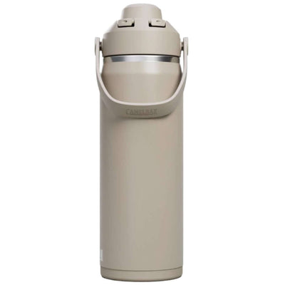 Camelbak Thrive Chug Insulated Bottle - 20oz / 600ml in beige, perfect for hydration in hot climates.