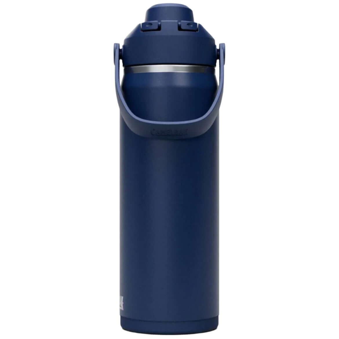 Camelbak Thrive Chug Insulated Bottle 20oz in navy blue, perfect hydration for intense UAE heat.
