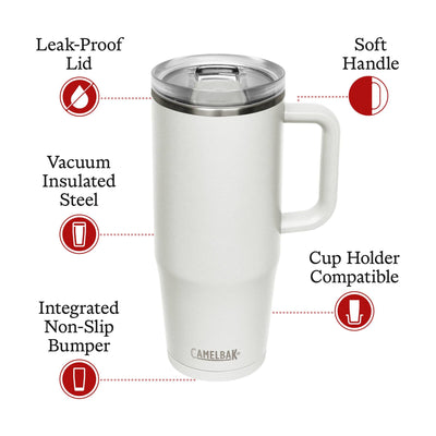 Camelbak Thrive Insulated Stainless Steel Mug 32 oz - Shop  Travel Mugs at  Trekaline