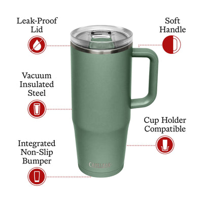 Camelbak Thrive Insulated Stainless Steel Mug 32 oz - Shop  Travel Mugs at  Trekaline