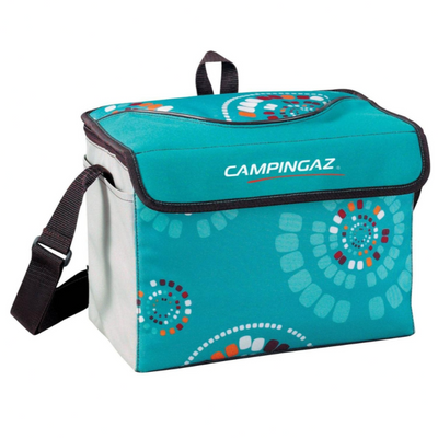 Campingaz Ethnic MiniMaxi 4L Soft Cooler Bag with ethnic design and shoulder strap