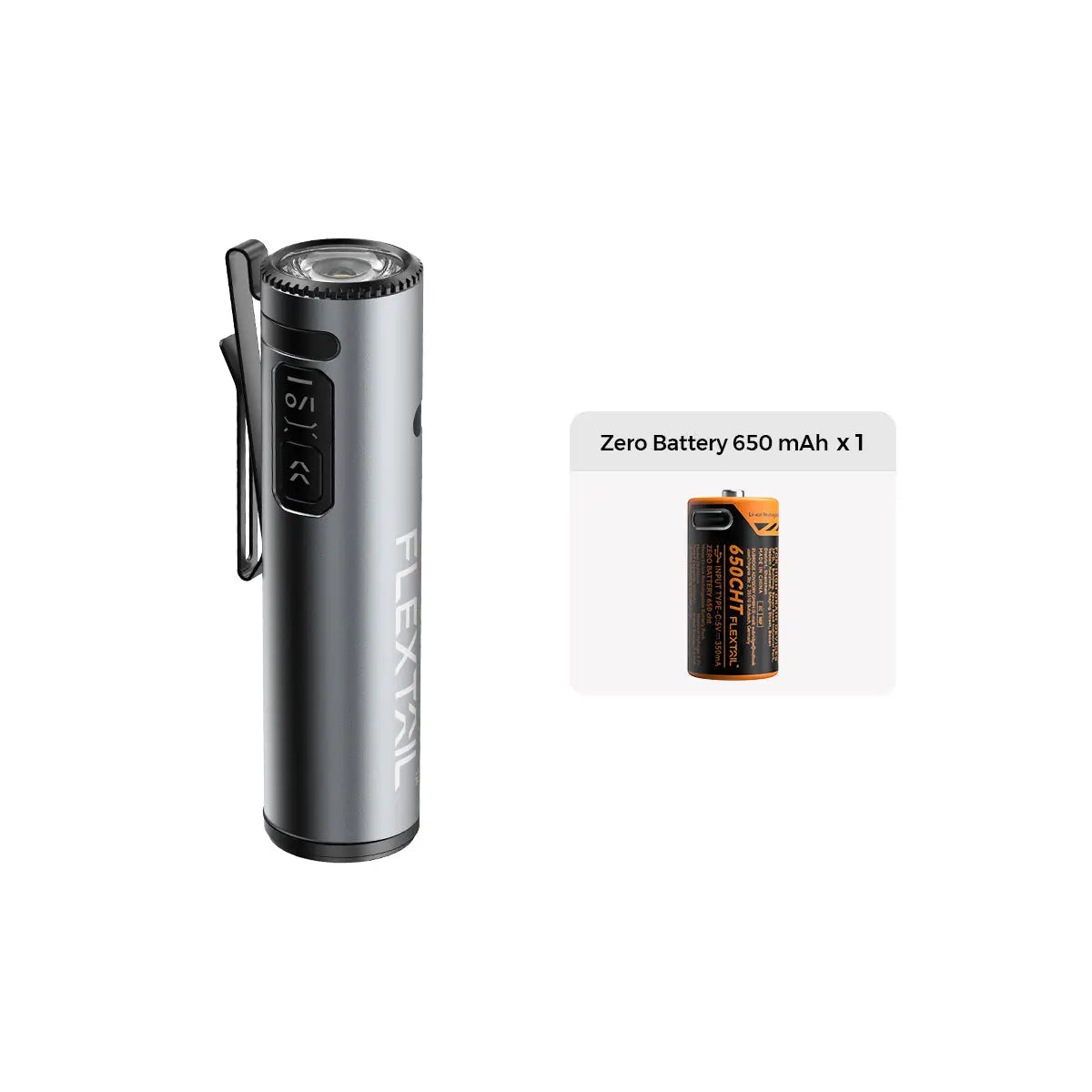 Flextail Zero Flashlight 1200 EDC Pocket Light - Shop Flashlights at Trekaline