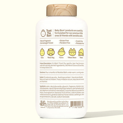 Sun Bum Baby Bum Bubble Bath