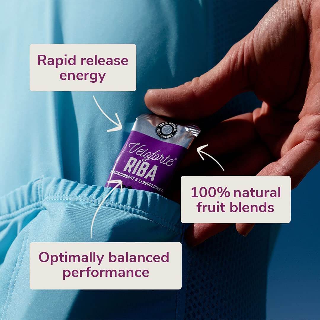 Veloforte Riba Natural Energy Gel ingredients