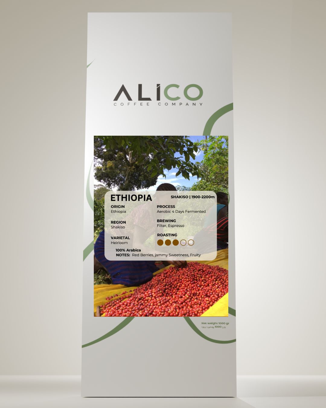 Alico Coffee Ethiopia Shakiso Fermented