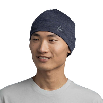 Buff Merino Lightweight Beanie Night Blue Thermal