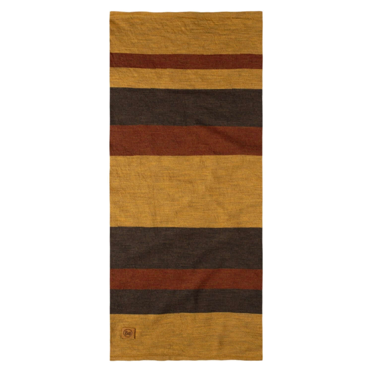 Buff Merino Move Neckwear Solid Mustard Scarf