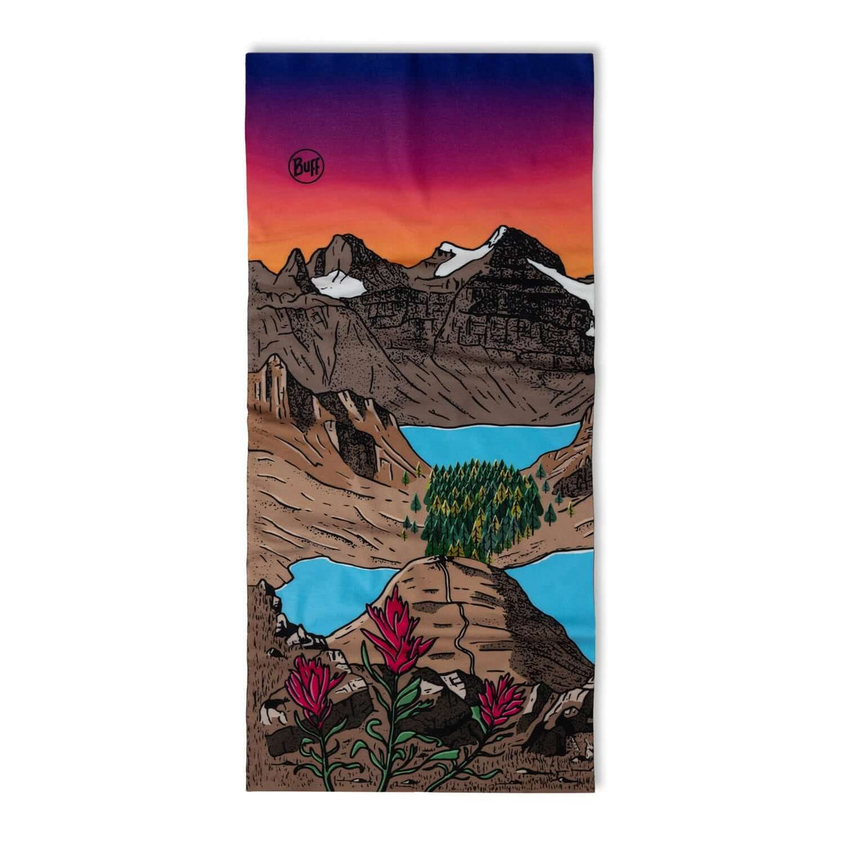 Buff Original EcoStretch Neckwear - Sunset in Banff