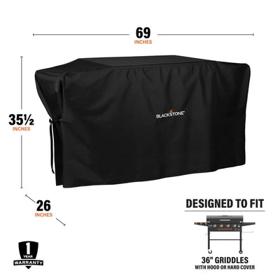 Blackstone 36 Inch Griddle with Hood Cover - Shop  Grill and Fire Pit Accessories at  Trekaline