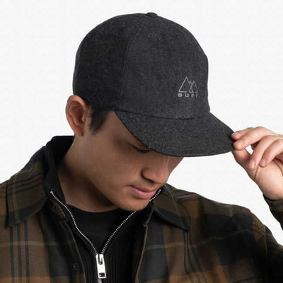 Buff Pack Baseball Cap UV Protection Black