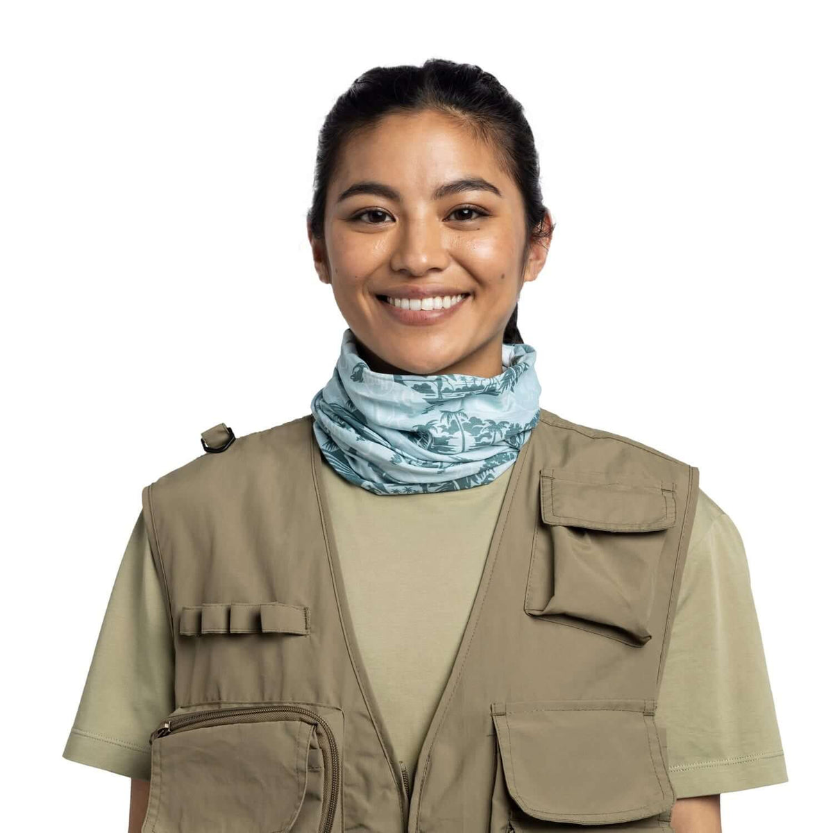Buff CoolNet UV Neckwear - Lake River Salt