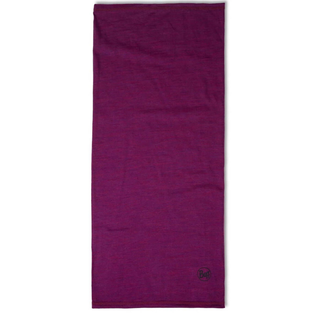 Buff Merino Lightweight Neckwear Solid Magenta