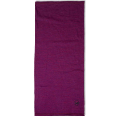 Buff Merino Lightweight Neckwear Solid Magenta