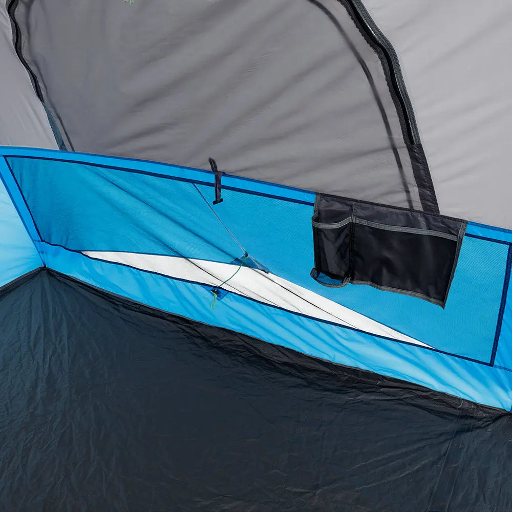 Core Equipment 9 person lighted instant cabin tent battery compartment 4D batteries