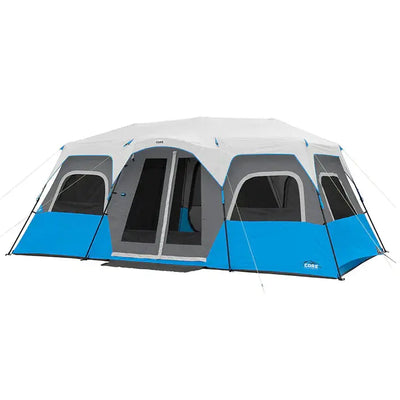Core Equipment 12 Person Lighted Instant Cabin Tent 18’ x 10’