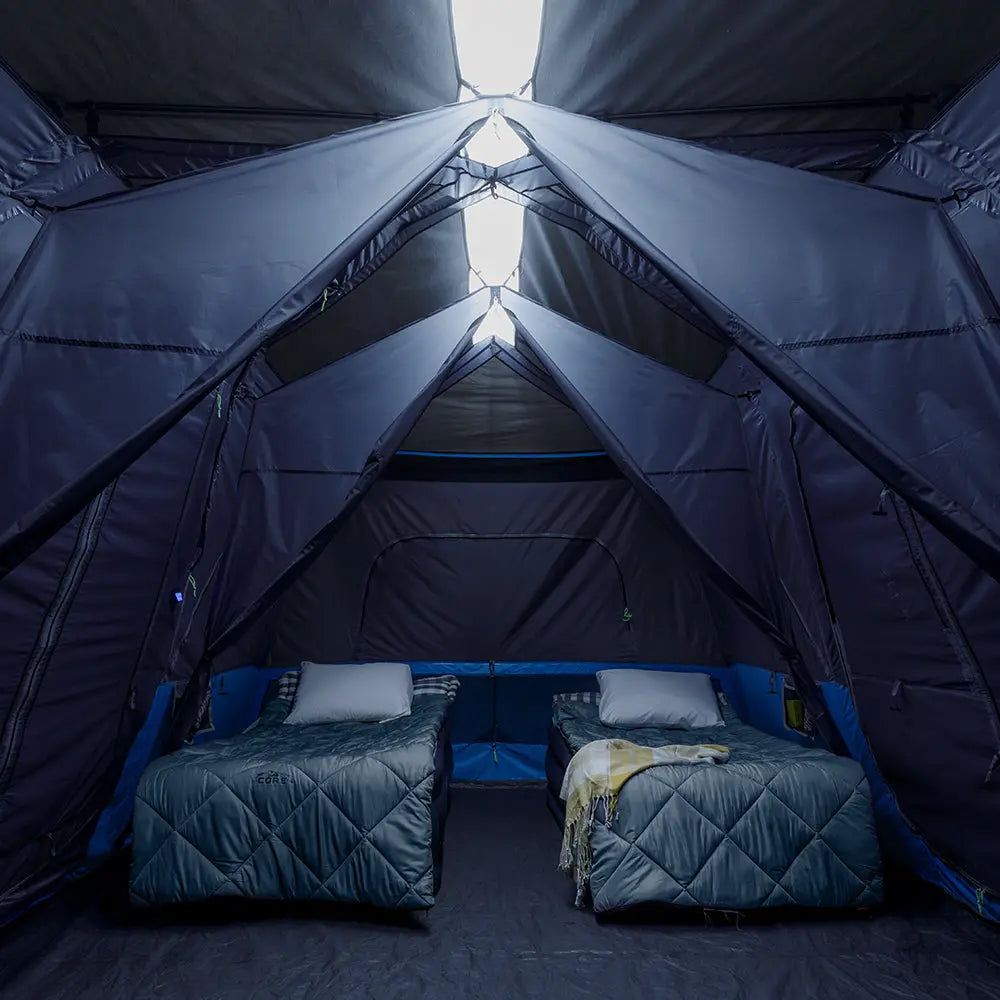Core Equipment 12 Person Lighted Instant Cabin Tent 18’ x 10’