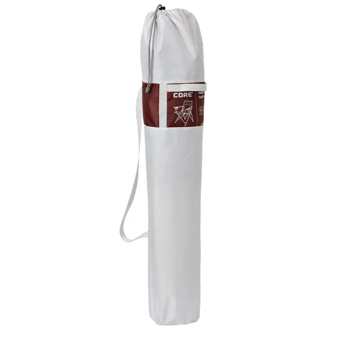 Core Equipment Tension Mesh Chair in carrying bag for camping trips
