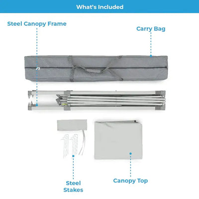 Core Equipment Gazebo Instant Canopy - 8' x 8' - UPF 50+