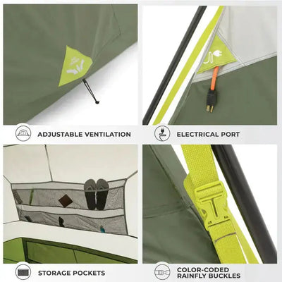 Core Equipment 6 Person Instant Cabin Performance Tent - 10' x 9' - Shop  Camping Tents at  Trekaline