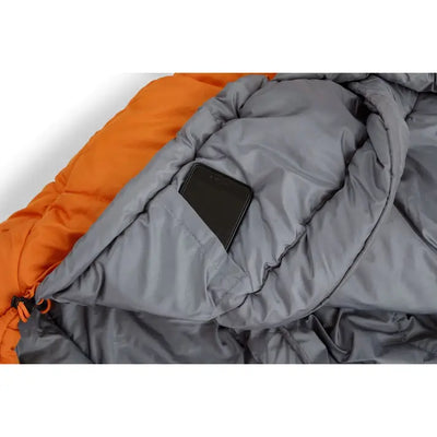 Core Equipment 20 Degree Hybrid Sleeping Bag - Orange/Grey - Shop  Camping Sleeping Bags at  Trekaline