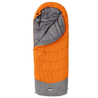 Core Equipment 20 Degree Hybrid Sleeping Bag - Orange/Grey - Shop  Camping Sleeping Bags at  Trekaline