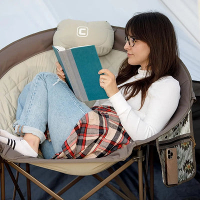 Core Equipment Oversized Padded Round Chair - Camping Chair