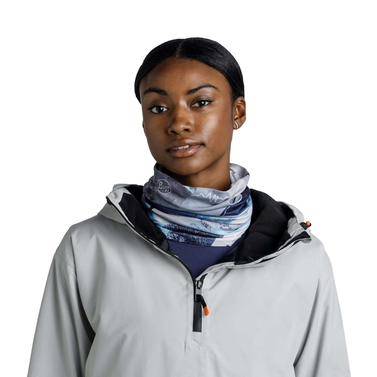 Buff Thermonet Neckwear Synth Blue Thermal Outdoor Scarf