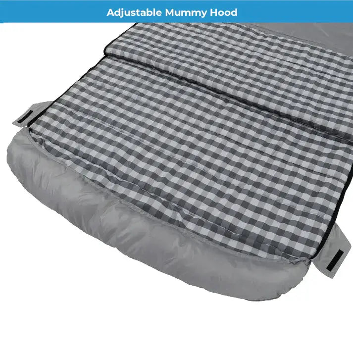 Core Equipment 40 Degree Double Cool Climate Queen Sleeping Bag