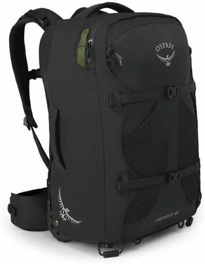 Farpoint Wheeled Travel Carry-On 36L/21.5" - Men by Osprey, durable and lightweight travel pack with rugged wheels.