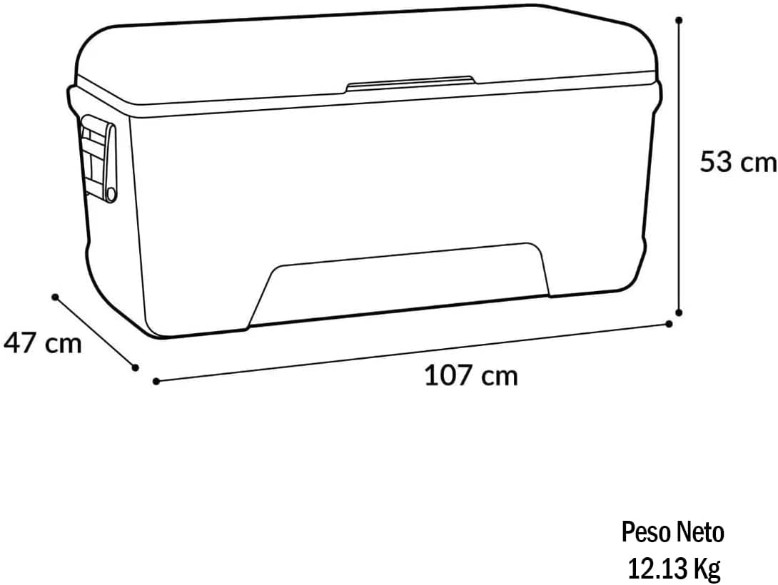 Igloo MaxCold Marine Hard Cooler Box 165 Quart - Shop  Hard-sided Coolers at  Trekaline