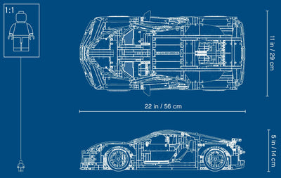 LEGO Technic Bugatti Chiron Building Set - Shop  Indoor Toys at  Trekaline