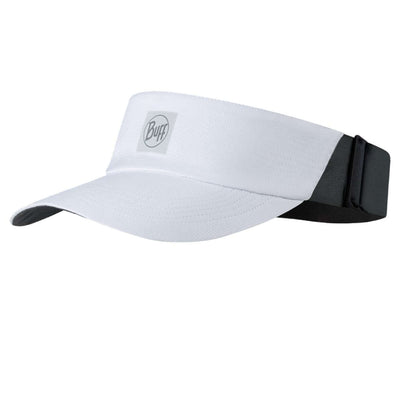 Buff Go Visor Solid White Lightweight Sports Visor