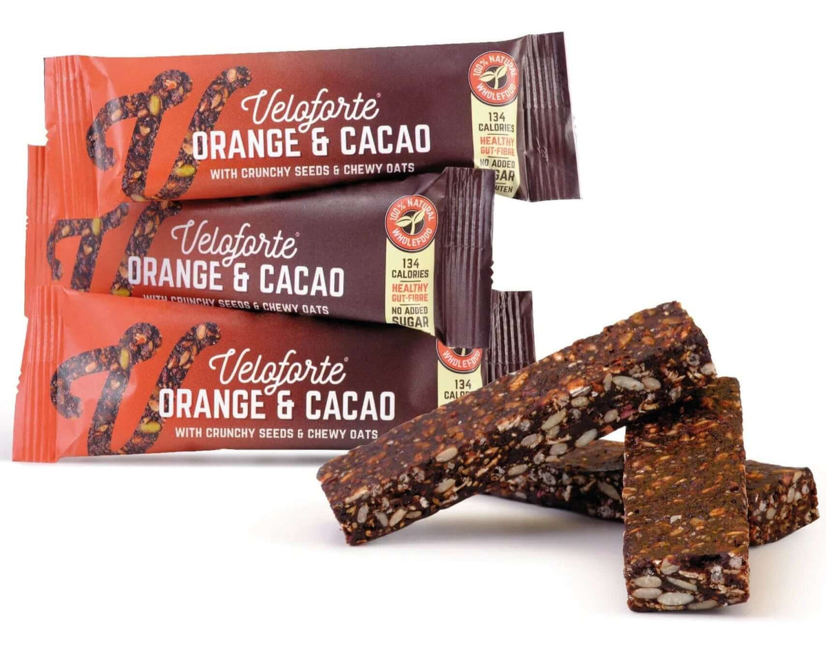Veloforte Orange and Cacao Oat Snack Bar 35g