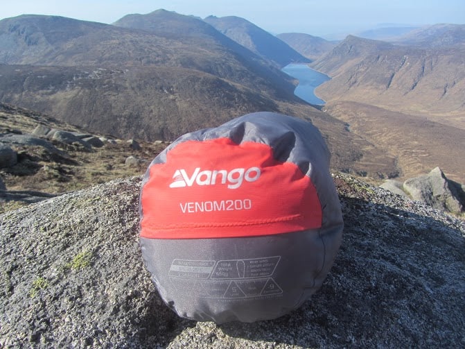 Vango Venom 200 Down Sleeping Bag - Shop  Camping Sleeping Bags at  Trekaline