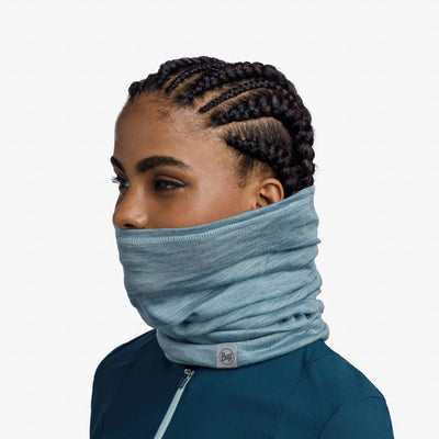 Buff Merino Lightweight Neckwear - Solid Pool