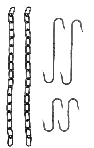 Barebones Cowboy Grill S-Hook and Chain Kit - Shop  Grill and Fire Pit Accessories at  Trekaline