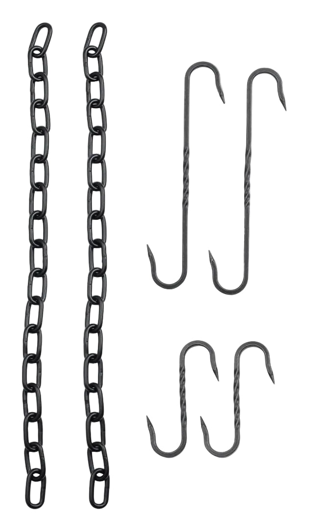 Barebones Cowboy Grill S-Hook and Chain Kit - Shop  Grill and Fire Pit Accessories at  Trekaline