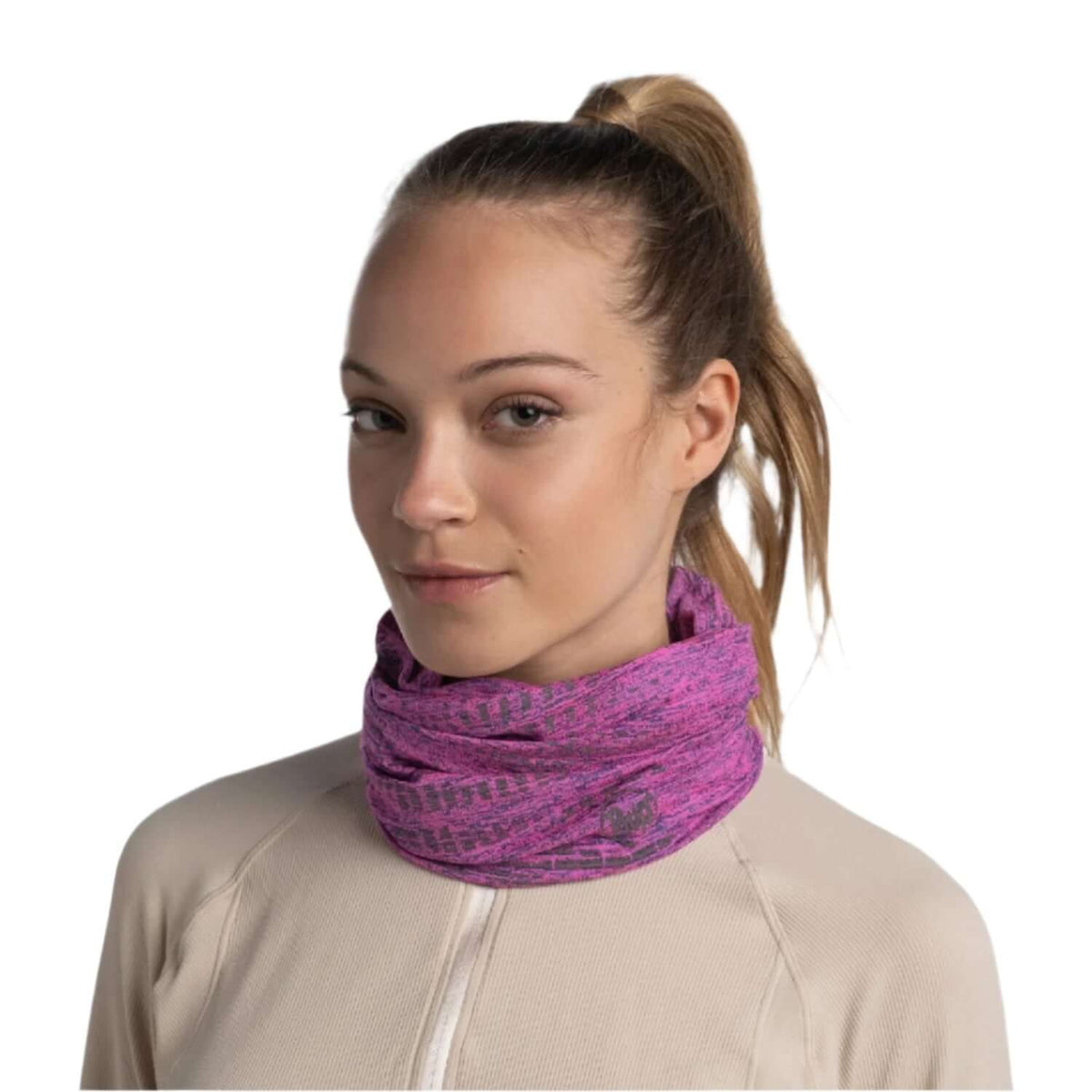 Buff Reflective Neckwear UV Pink Fluor