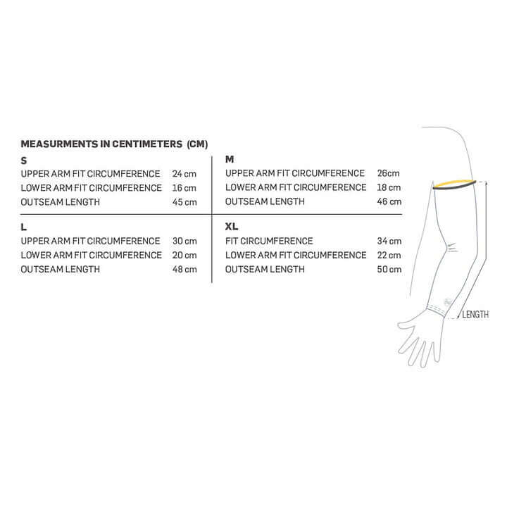 Buff Reflective Arm Sleeves Light Grey UPF50 Cooling