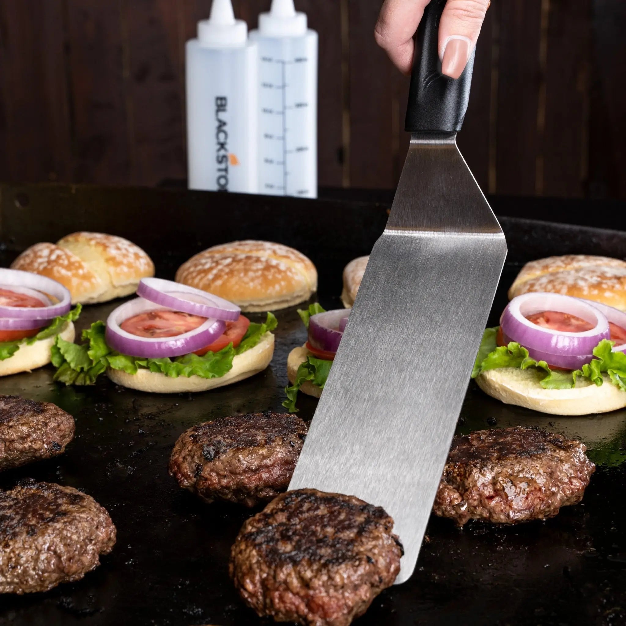 Blackstone 5 Piece Professional Griddle Toolkit - Shop  Grill and Fire Pit Accessories at  Trekaline