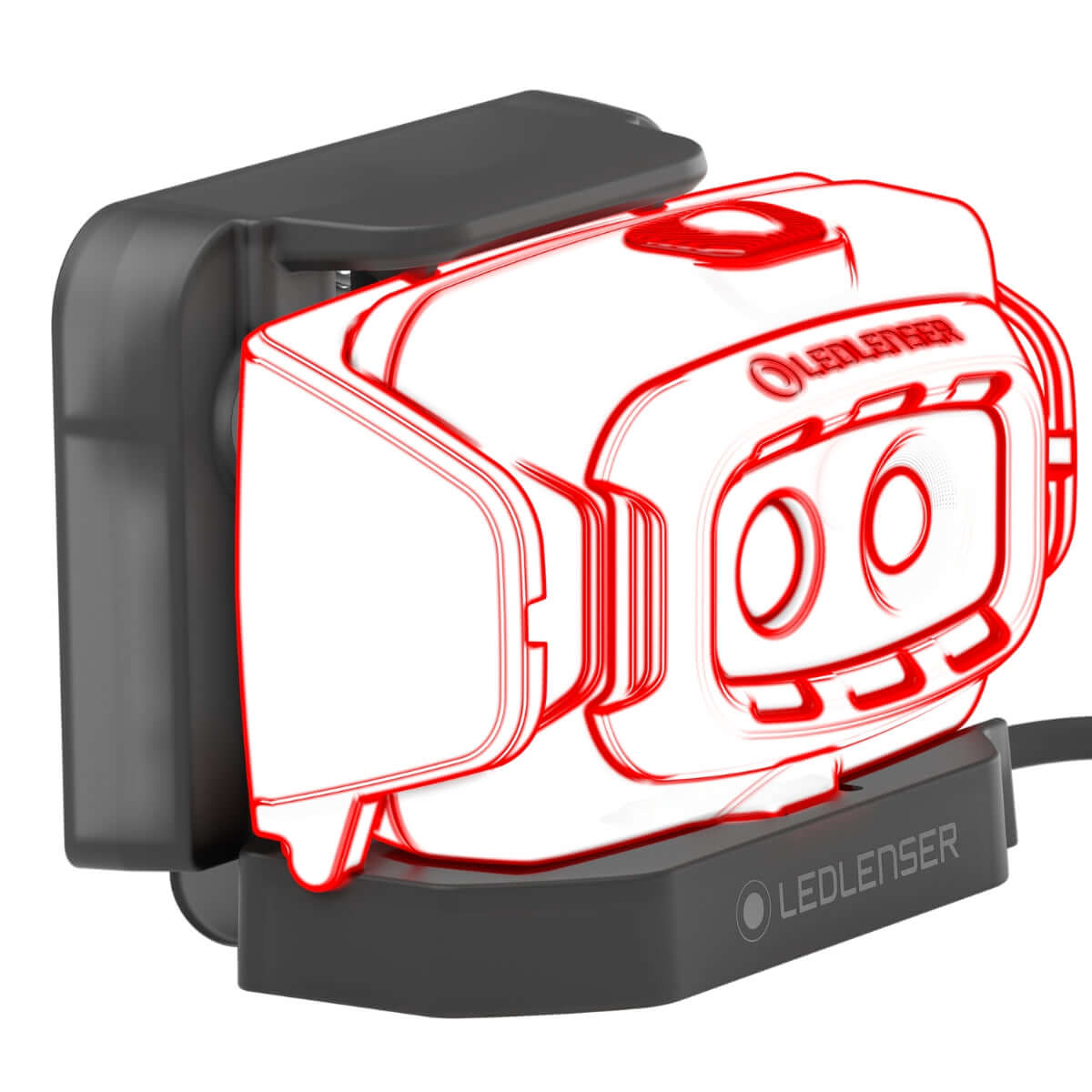 Ledlenser Wall Mount Type C for HF4R [QA Specs]