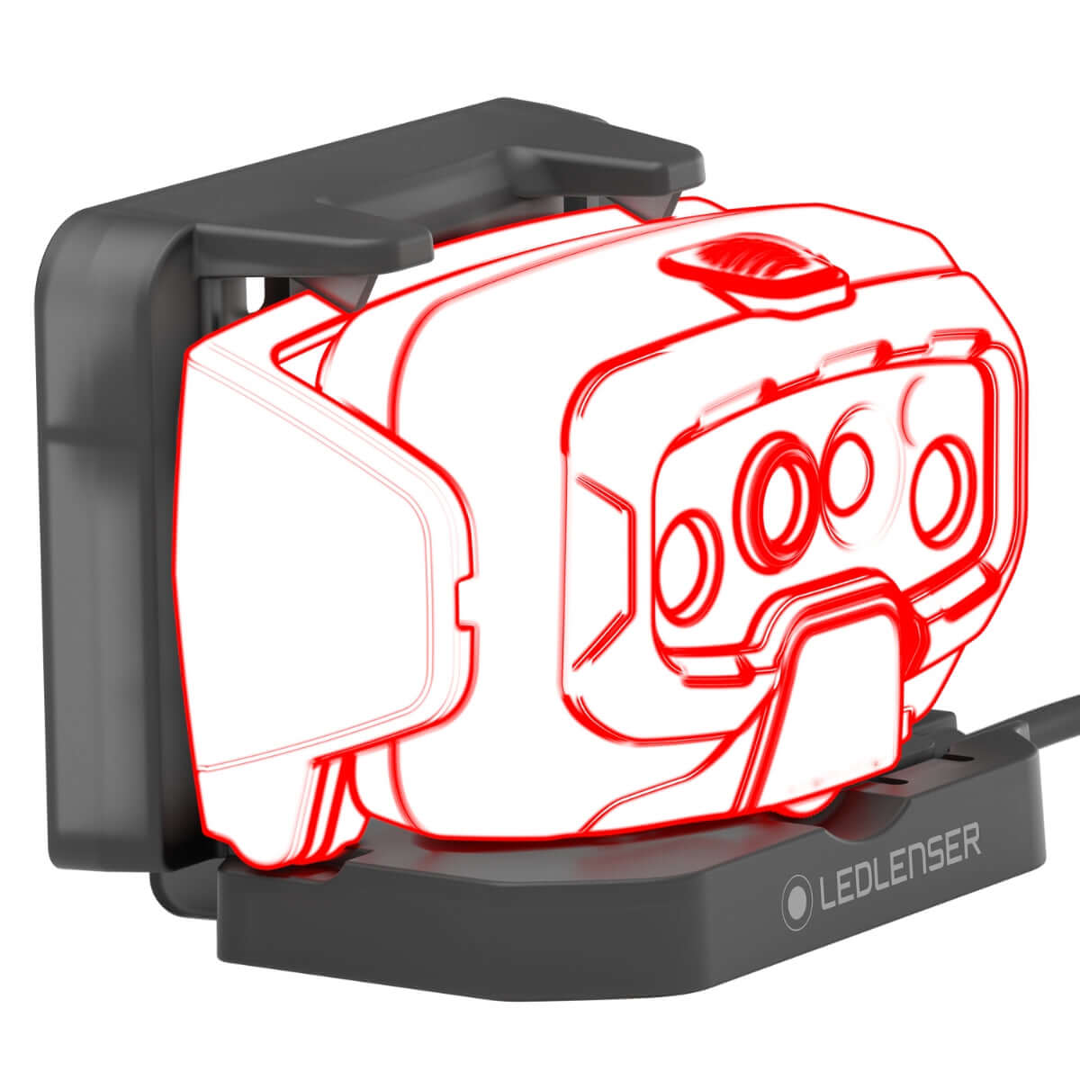 Ledlenser Wall Mount Type E for HF8R [QA Specs]