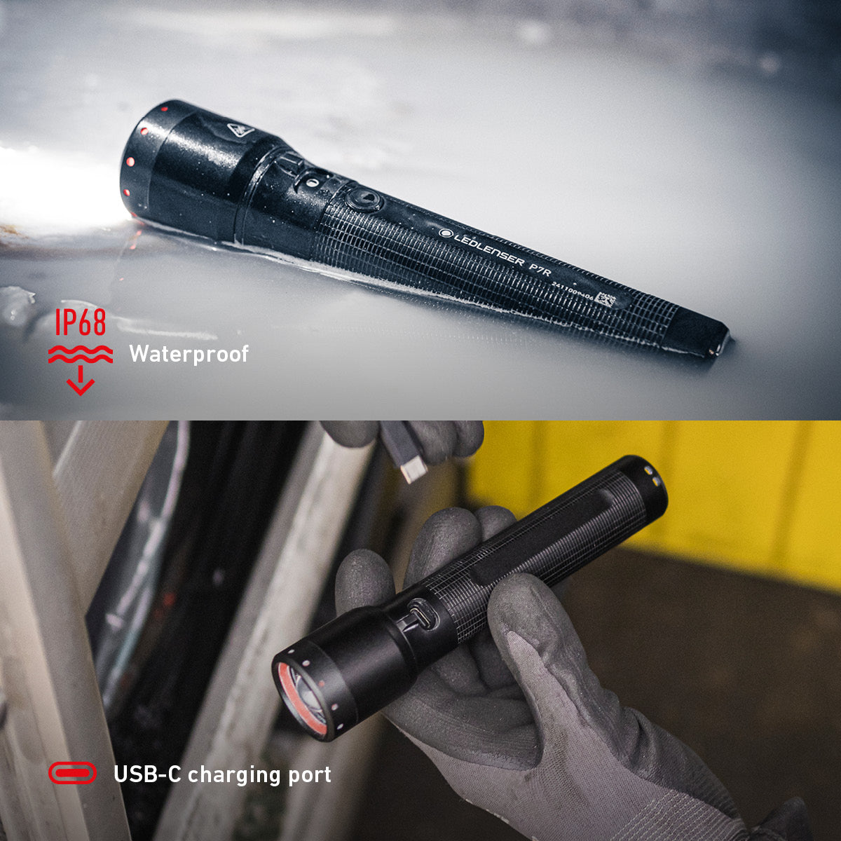 Ledlenser P7R Rechargeable Flashlight - Shop  Flashlights at  Trekaline