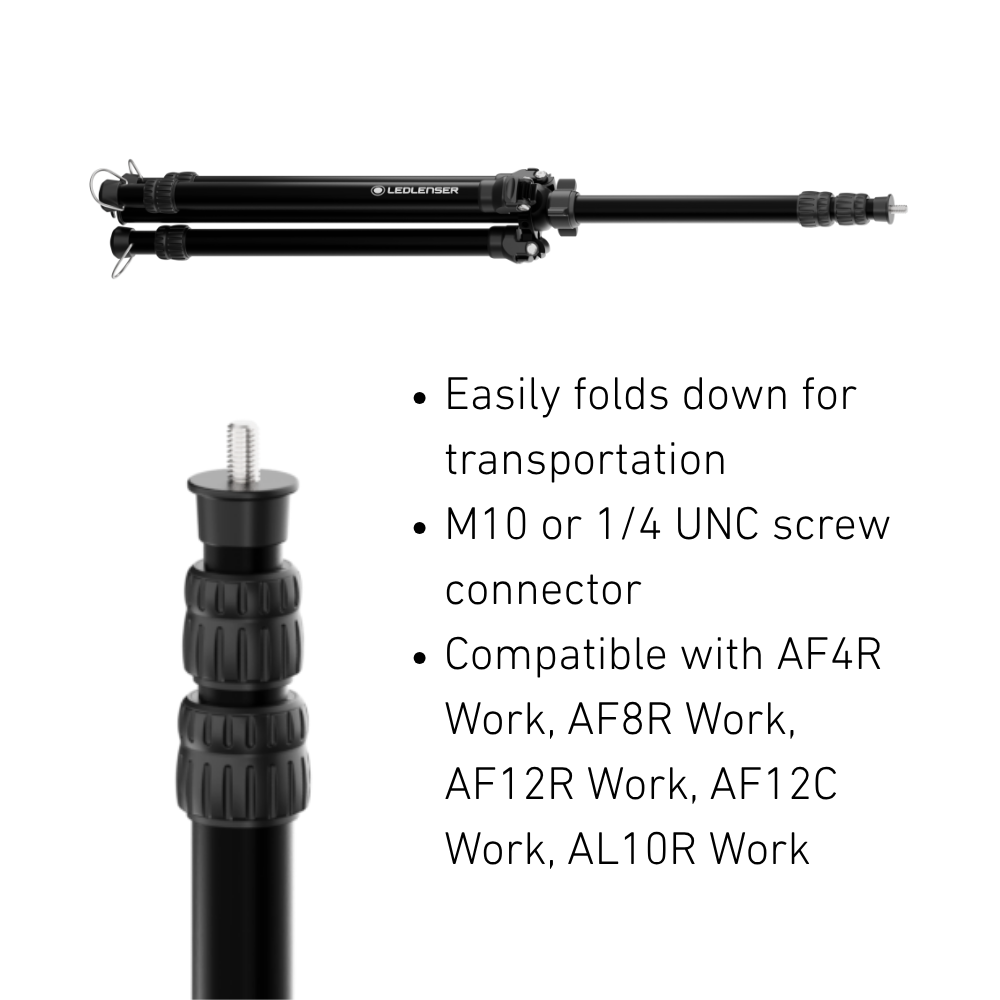 Ledlenser Area Light Tripod Stand 3m - Shop  Tripods at  Trekaline