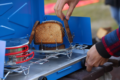 Coghlan's Camp Stove Toaster 4 Slice - Shop  Cooking Utensils at  Trekaline