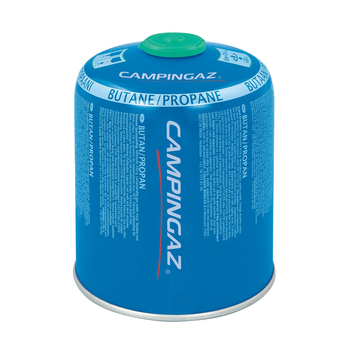Campingaz CV470 Plus Gas Cartridge - 450g for reliable fuel source outdoors