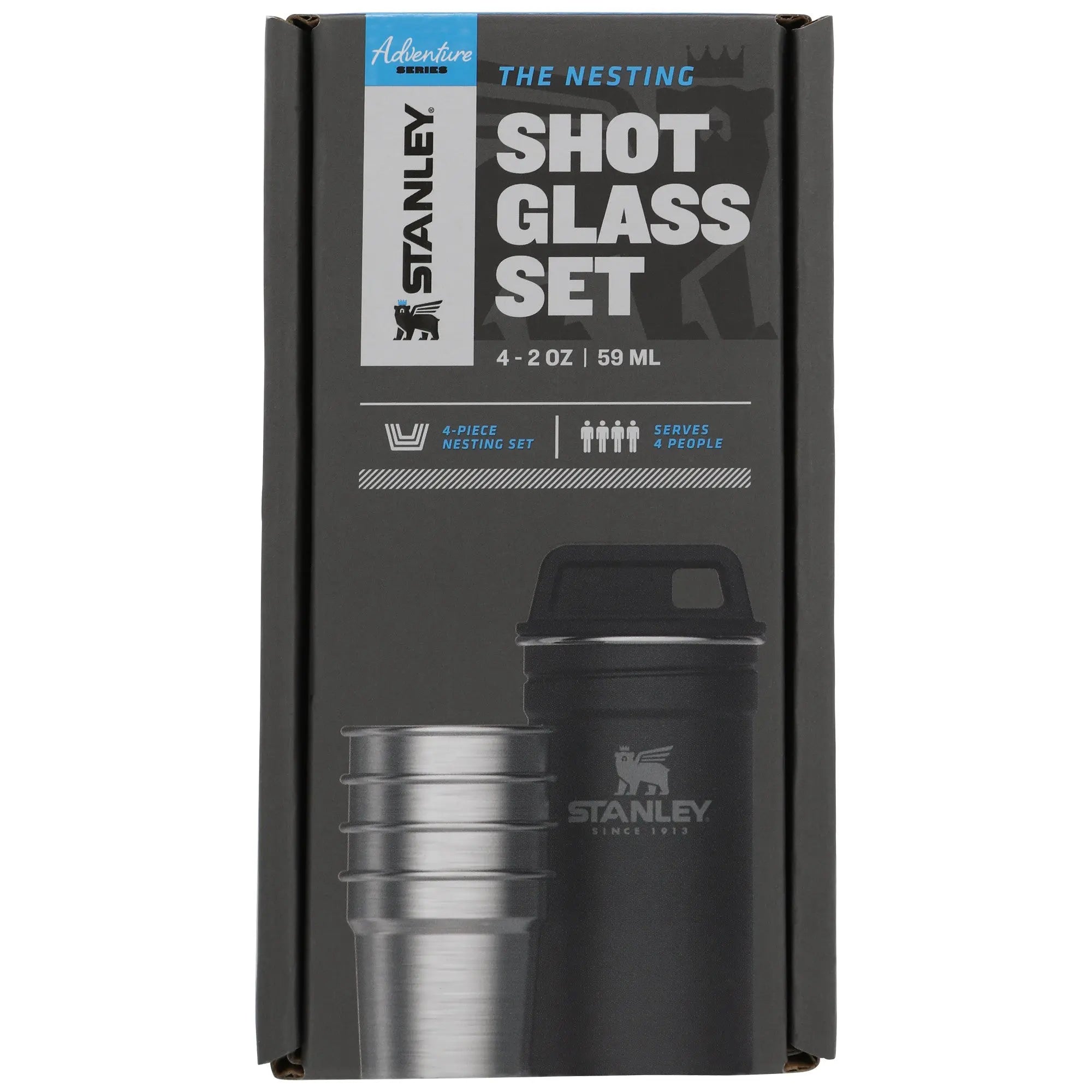 Stanley Adventure Nesting Shot Glass Set - Shop  Camping Glasses at  Trekaline