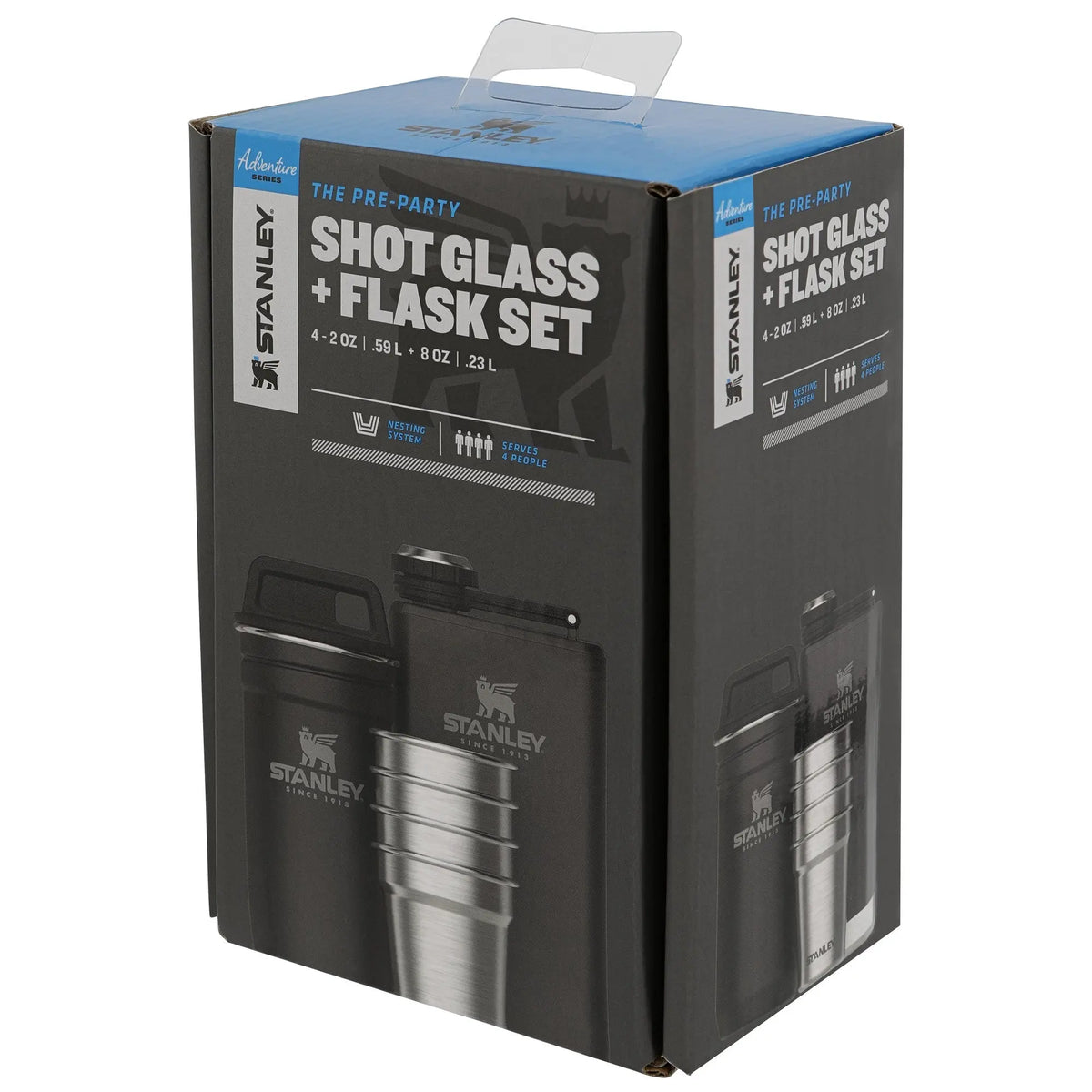 Stanley Adventure Pre-Party Shot Glass Flask Set - Shop  Flasks at  Trekaline