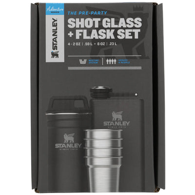 Stanley Adventure Pre-Party Shot Glass Flask Set - Shop  Flasks at  Trekaline