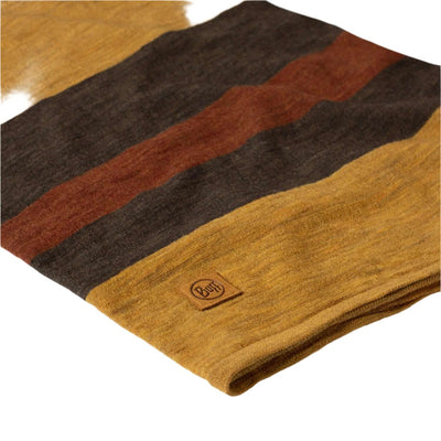 Buff Merino Move Neckwear Solid Mustard Scarf